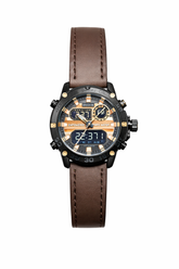 Sveston Empowered Sports Hybrid Watch – Brown Leather Edition