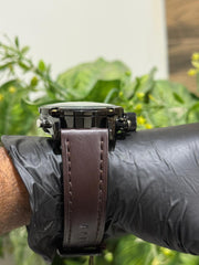 Sveston Empowered Sports Hybrid Watch – Brown Leather Edition