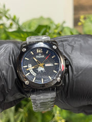 Sveston Black Stallion Luxury Men’s Watch – Dual Display Edition