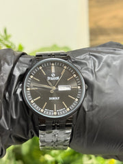 Sveston Doroly SV-7482G Black Stainless Steel Watch for Men
