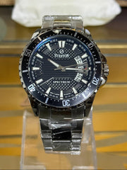 Sveston Spectrum Men’s Stainless Steel Watch – Black Dial